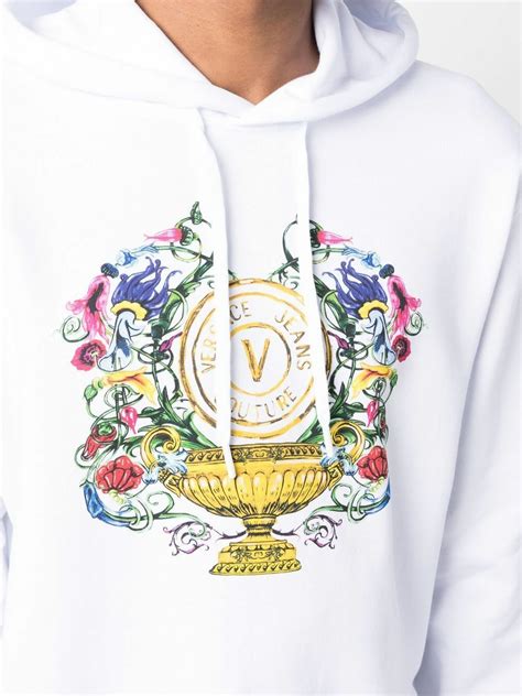 versace jeans couture sweatshirt women's|versace jeans couture outlet.